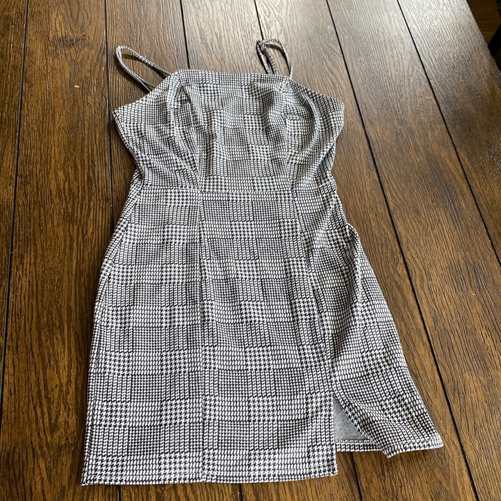 Black & White Mini Dress